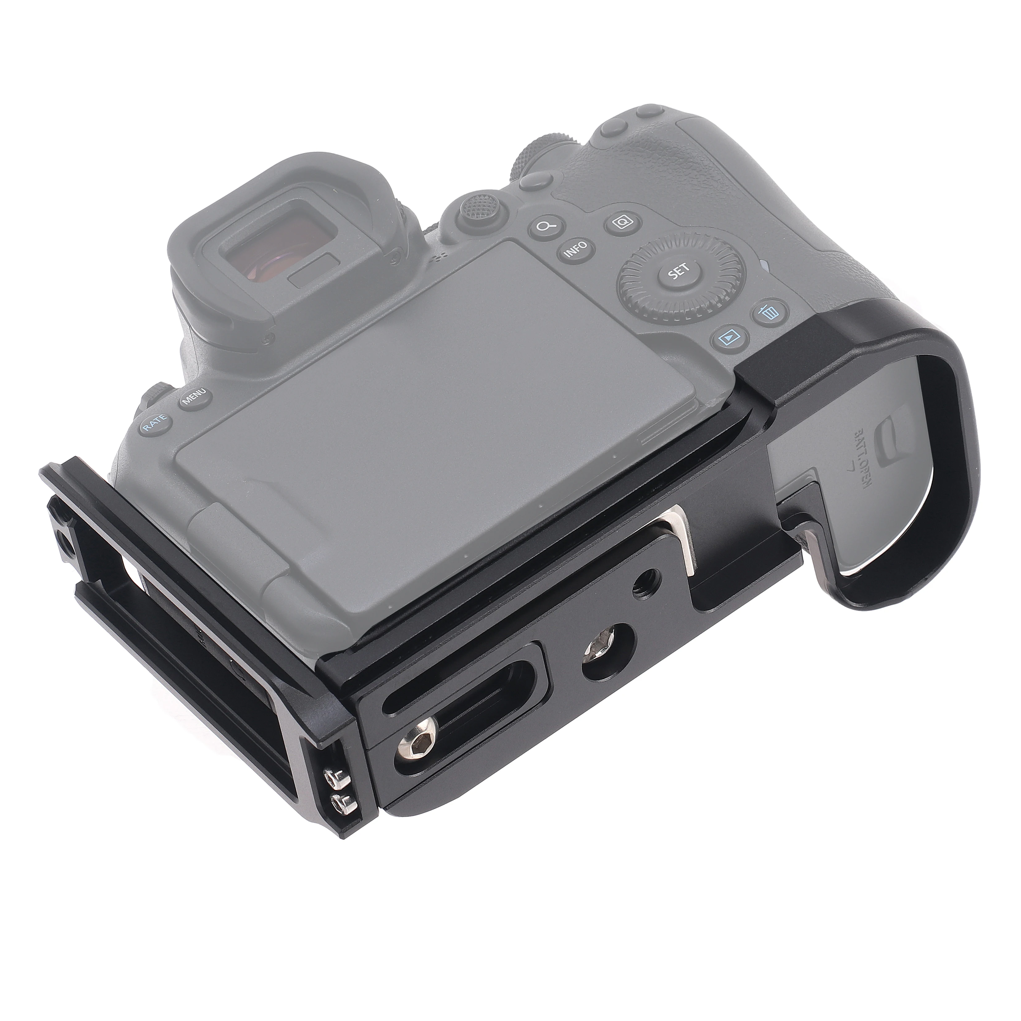 Estabilizador de placa de liberación rápida con soporte en forma de L adecuado para Canon EOS R6II accesorios de fotografía de cámara Universal Vertical - imagen 5