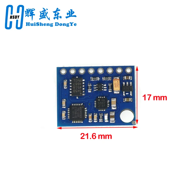 Módulos de sensor GY-85 BMP085 Módulo de sensor de 9 ejes (ITG3205 + ADXL345 + QMC5883L), sensor IMU 6DOF 9DOF - imagen 2