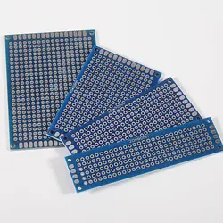 Placa PCB de doble cara de 20 piezas, Kit de placas prototipo de 4 valores, placa de circuito impreso Universal para proyectos electrónicos DIY