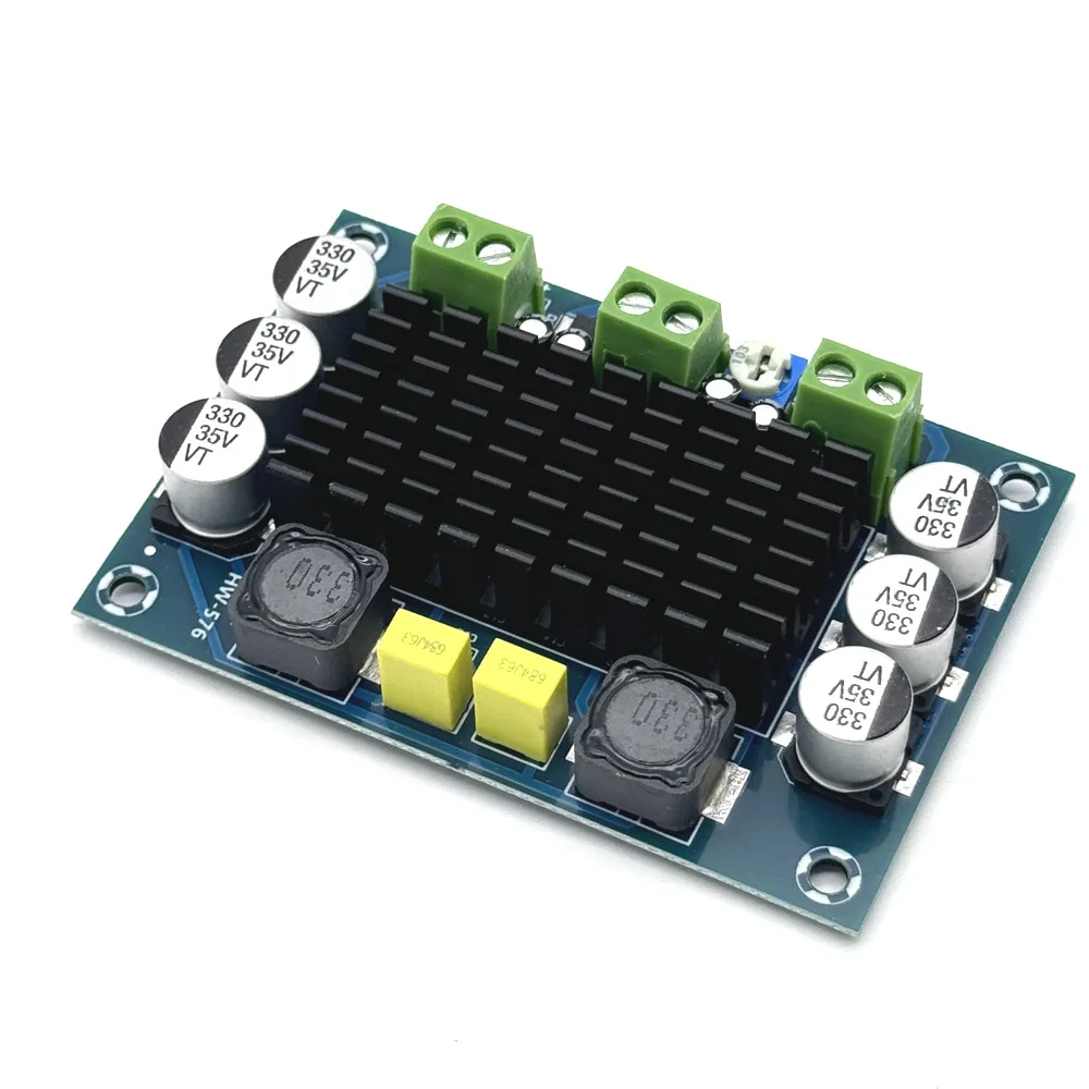 Placa amplificadora de potencia Digital de alta potencia, módulo amplificador de Audio, Clase D, doble canal, 100W, TPA3116D2, CC de HW-576, 12V, 24V, 26V - imagen 4