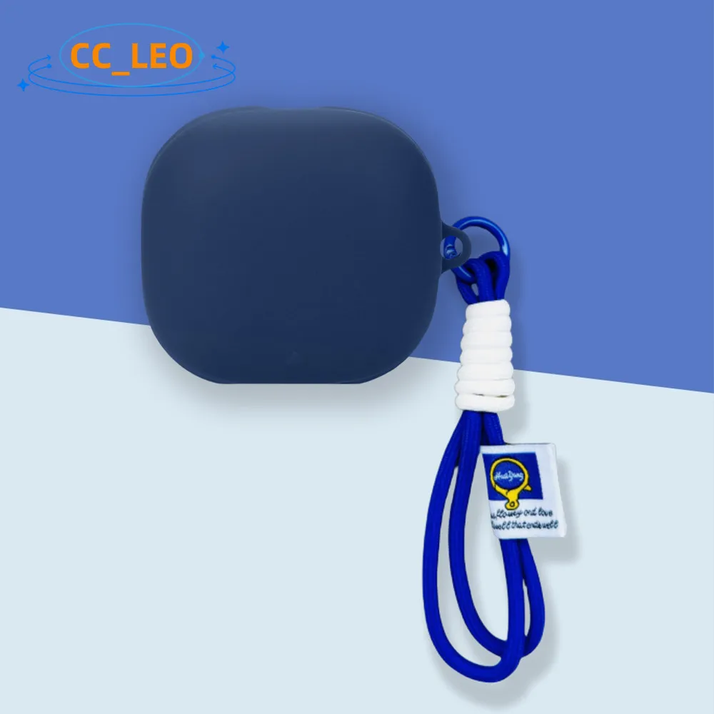 Para Anker Soundcore Liberty 5 ANC funda bonita con cordón Soundcore Liberty 5 funda suave de silicona funda protectora a prueba de golpes