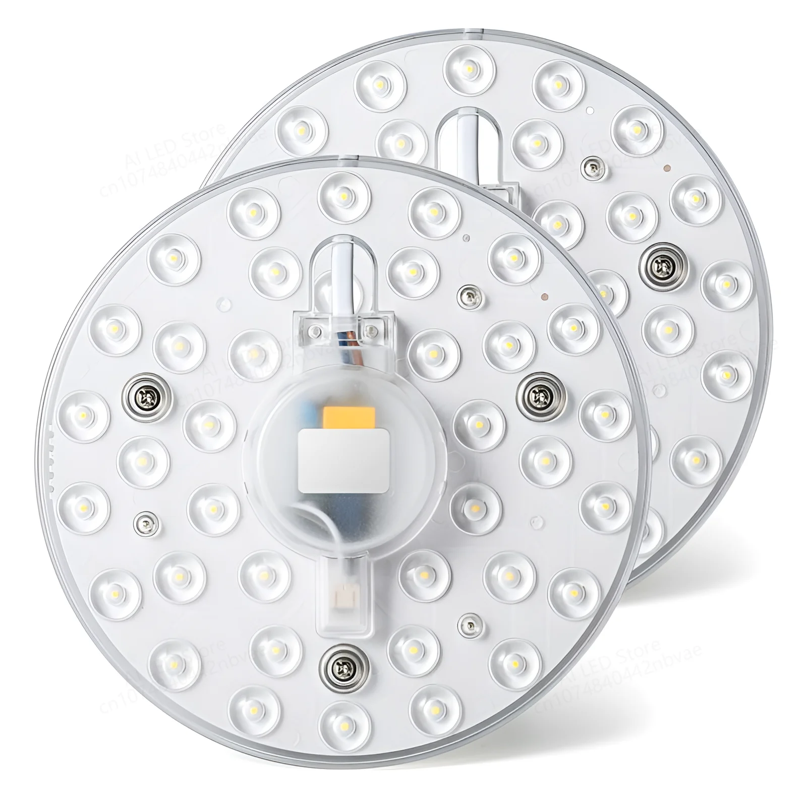 PANEL de anillo de luz LED circular, 60W, 50W, 36W, 24W, 18W, 12W, tablero de lámpara circular de techo, CA 220V, 230V, 240V - imagen 2