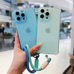 Funda Silicona Xiaomi POCO X7/X6 Pro Antigolpes con Cordón Cámara