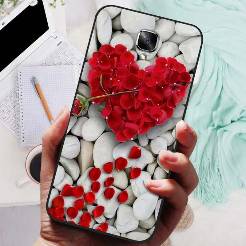 Funda trasera de silicona suave para OnePlus 3 T, carcasa negra, Lobo y León, para OnePlus One Plus 3 t 3 T - imagen 3