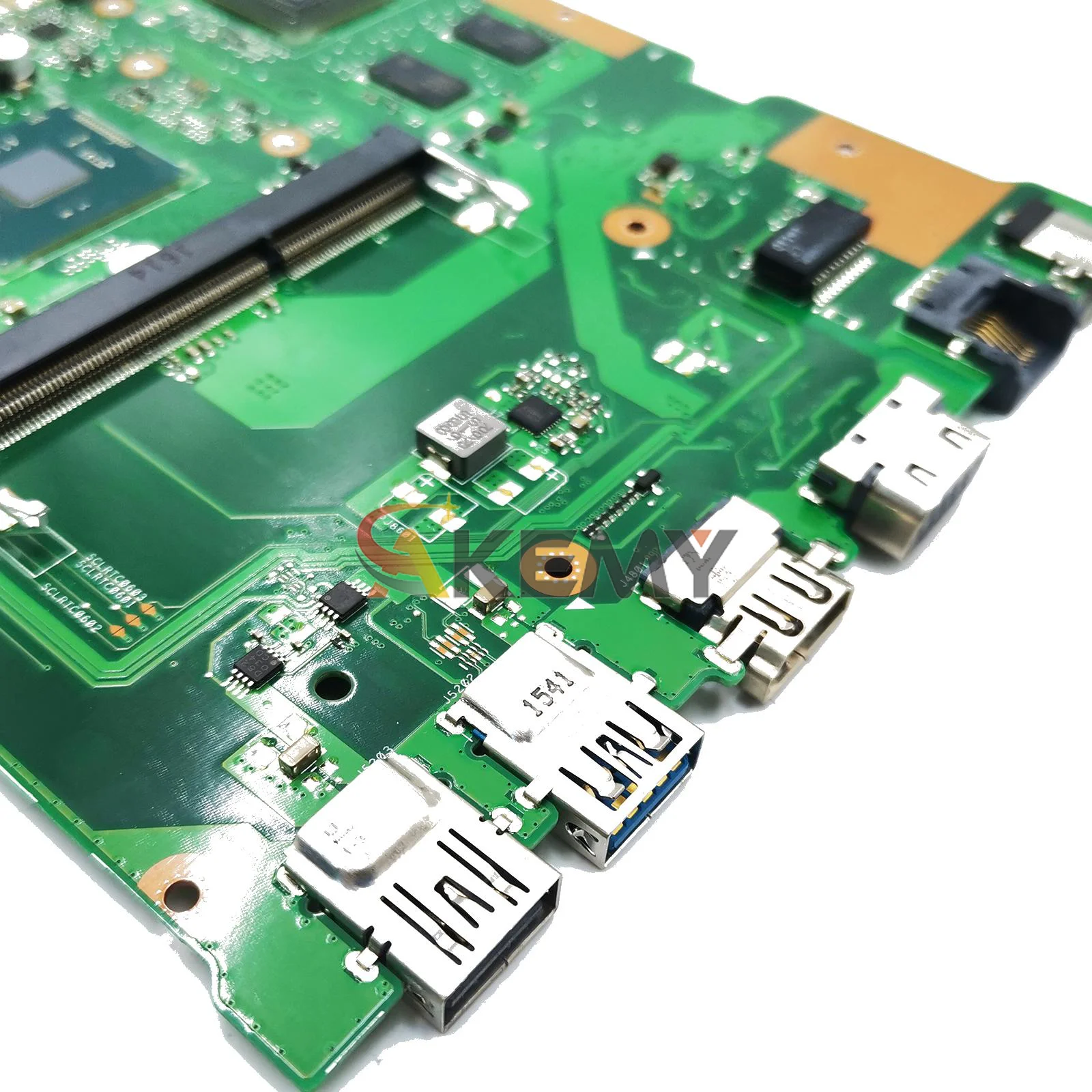 Placa base para ordenador portátil X555SJ para ASUS VivoBook X555S A555S K555S X555SJ placa base para portátil con CPU Celeron 100% pruebas OK envío rápido - imagen 4