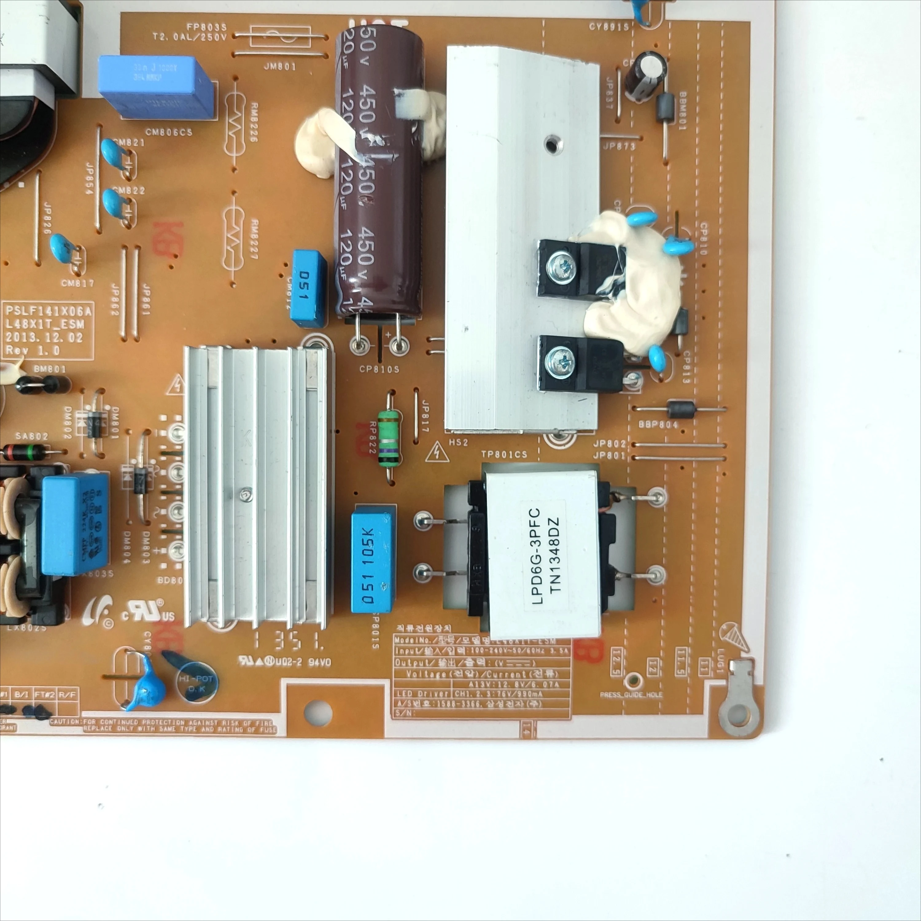 Fuente de alimentación BN44-00709A/placa de Controlador LED para UN48J5500AFXZA, UN40H6400AF, UE48H6400AK, UN40H6400AG, UN48H6400AG, UE40H6670, nueva - imagen 5