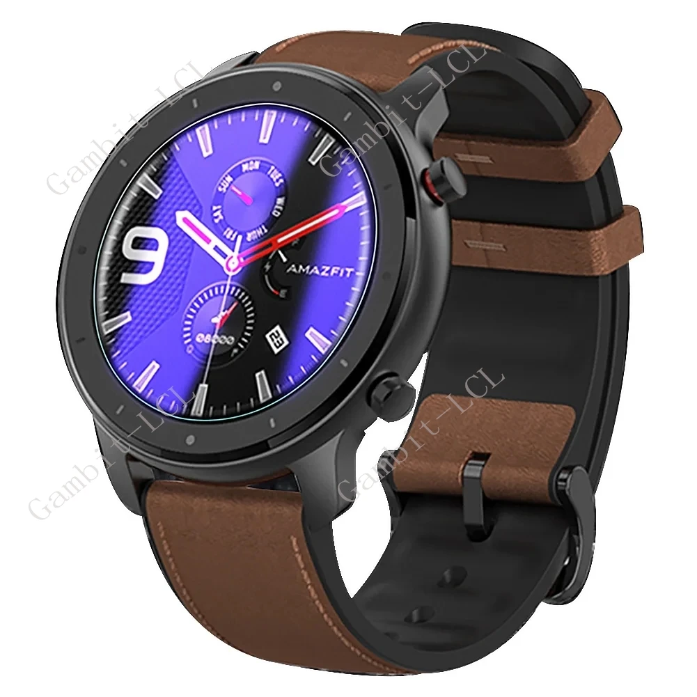 3 uds reloj inteligente luz púrpura película protectora de pantalla de vidrio para diámetro 31,5 MM 32MM 32,5 MM 33MM 33,5 MM 34MM 35MM 37MM 30-46MM - imagen 3