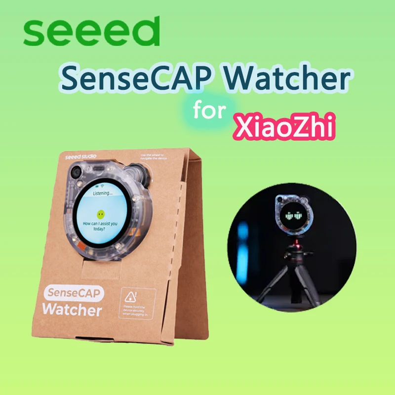 Observador SenseCAP para XiaoZhi, control de voz, comunicación emocional, soporte multilingüe MCP ESP32-S3. Con reconocimiento visual