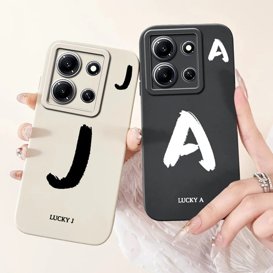 Para Infinix Note 30 Pro Vip 30i Funda lindas letras de silicona suave protección de cámara contraportada en Infinix Note30 30Vip 30Pro Funda - imagen 2