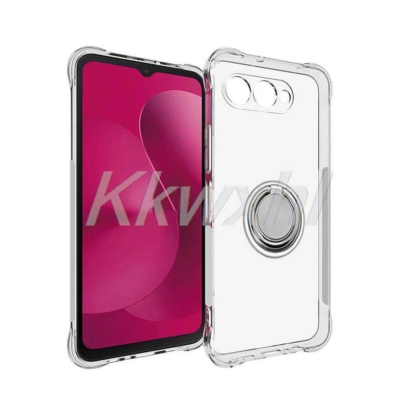 Para T-Mobile REVVL 8 5G T Phone 3 REVVL8 Phone3 6,6 "2025 soporte de anillo trasero funda de teléfono Original cubierta a prueba de golpes