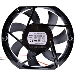 AFB1524HH Ventilador 24V 172x150x25mm Dobles Rodamientos Bola