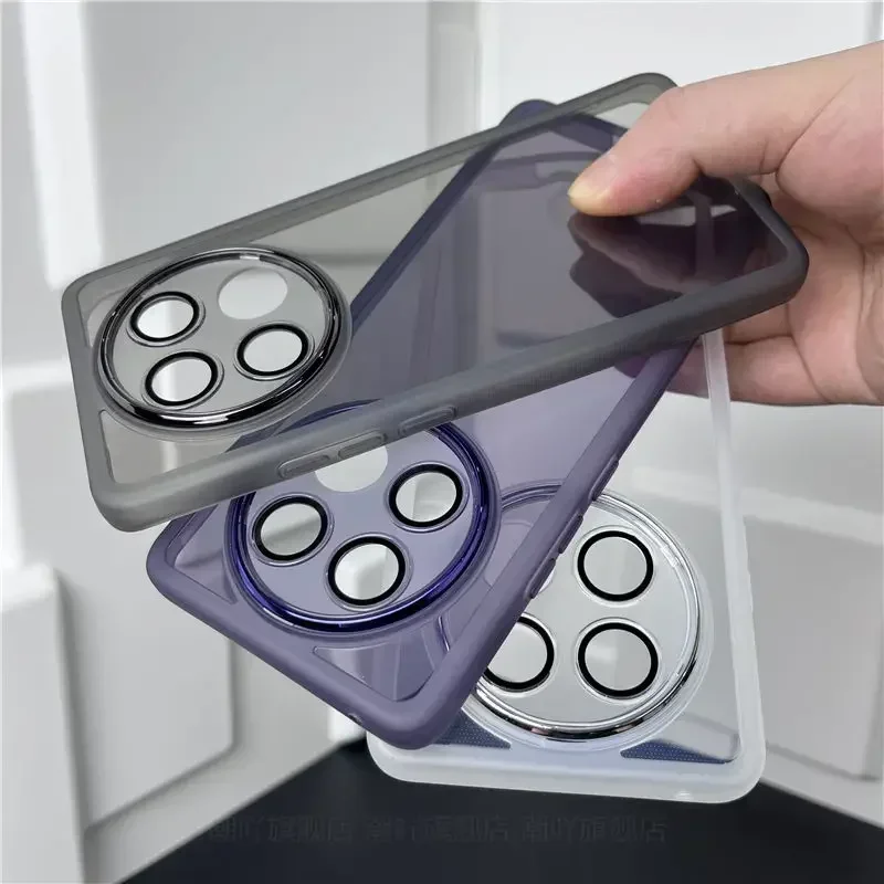 Funda de película de lente de lujo para OPPO A2 Pro, A2M, A2X, 5G, 360, protector de cámara, bolsas de teléfono suaves transparentes, funda de moda OPPOA2Pro, A2Pro - imagen 4