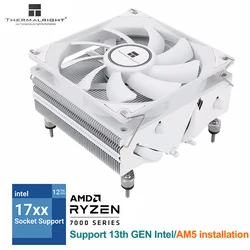 Thermalright AXP90-X53 Disipador CPU 4 Heatpipes 53mm PWM 92mm Intel AMD