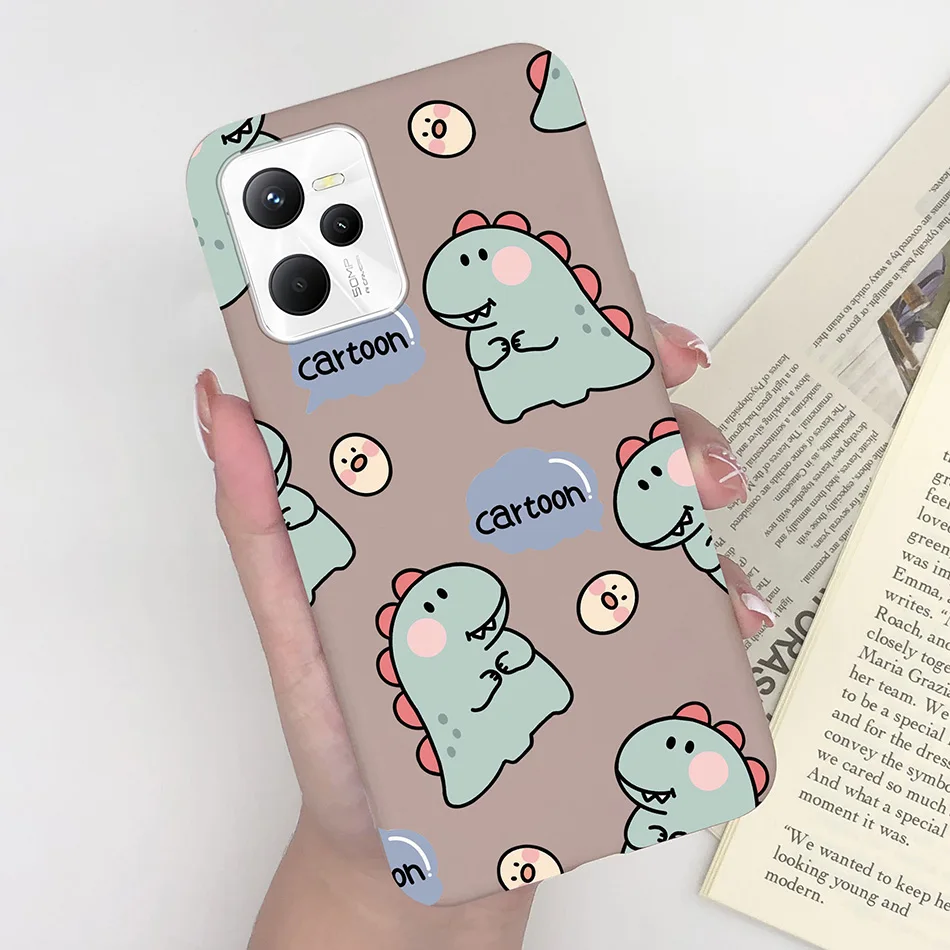 Funda de silicona suave para Realme C35, carcasa trasera de dibujos animados para Realme C35 RMX3511, Funda de teléfono para RealmeC35 - imagen 2