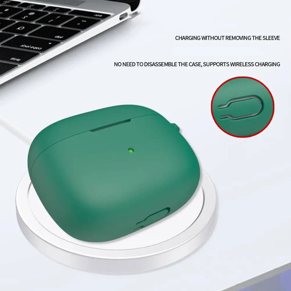 Cubierta protectora para auriculares Baohua Weijian Pi8, cubierta de silicona, anticaída, antipolvo, contenedor de carga, funda para auriculares - imagen 2