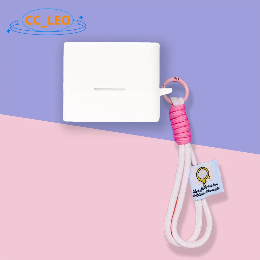 Para MoonDrop Space Travel / 2 fundas de silicona suave lindo colgante de cordón adecuado para MoonDrop funda protectora Ultra sónica - imagen 5