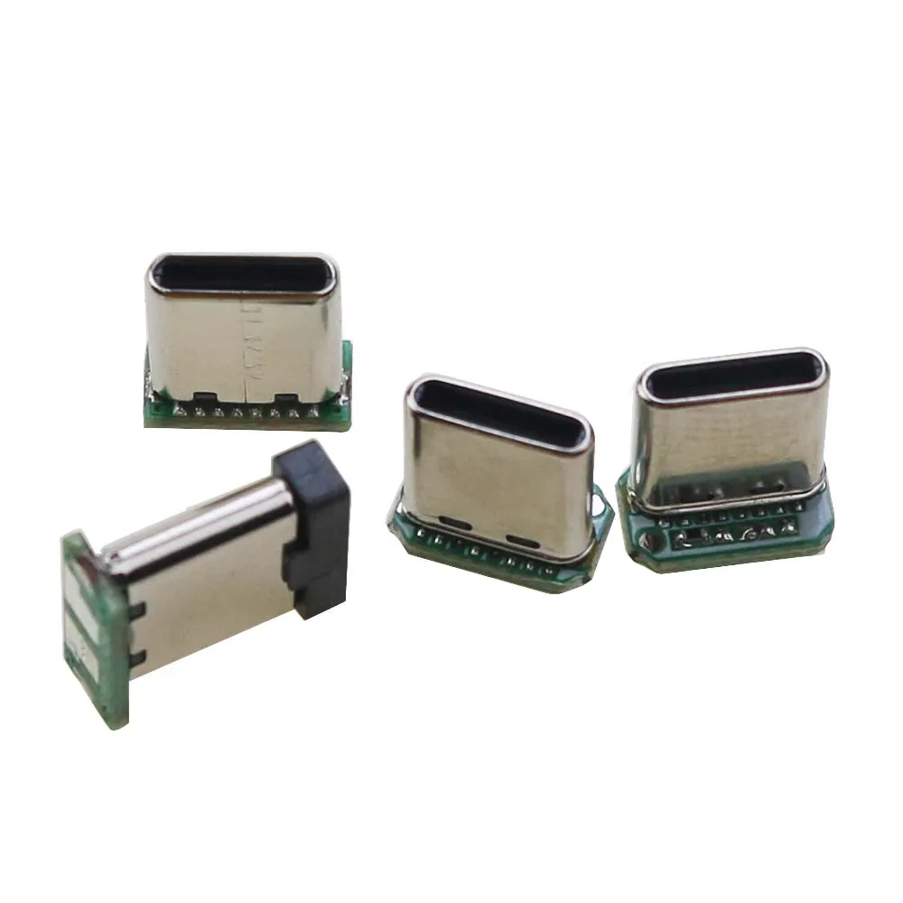 Conector macho USB 3,1 tipo C, placa de parche Vertical de 90 grados, banda de datos de 16 pines, placa de cinta USB PCB, cabeza macho, conector USB tipo C de 16P - imagen 4