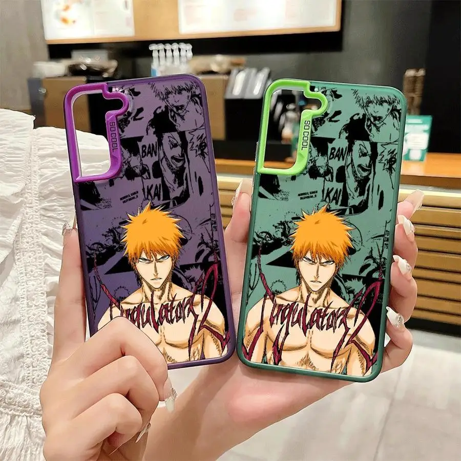 Funda para Samsung Galaxy S20 Plus S21 Note 20 Ultra S23 S25 S24 FE S22 S23 funda suave Anime Lchigo dibujos animados - imagen 4