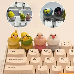 Teclado Mecánico Loro Artesanal – Diseño Animado Dibujos
