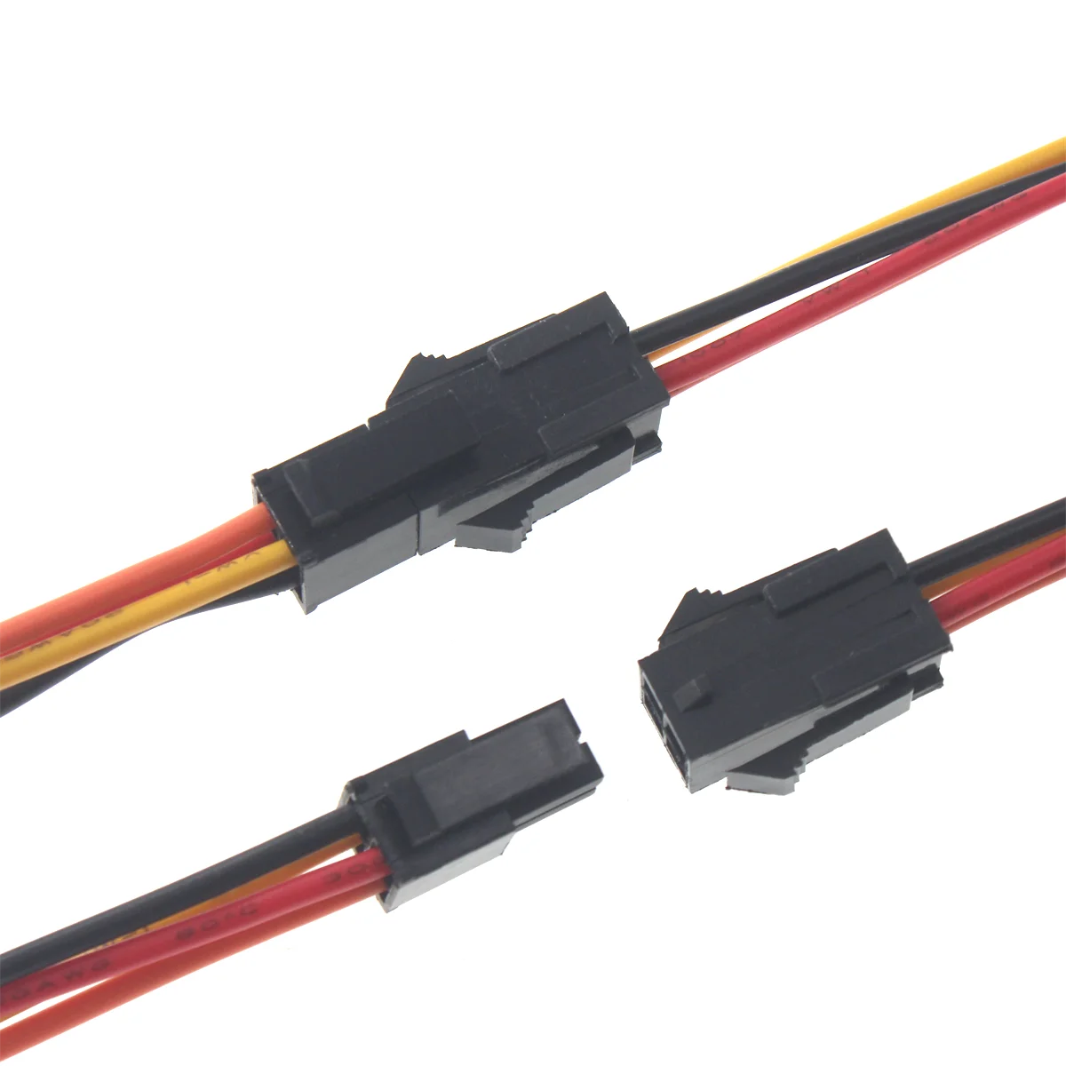 Cable de enchufe 43025, cable conector MX3.0mm, cabeza macho hembra, carcasa de goma, doble fila, conector 2x1/2/3/4/5/6/7/8P - imagen 3