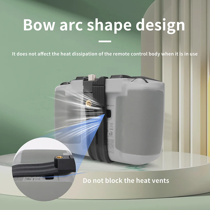 Para DJI Flip/NEO/Mini 4/3 Pro Air3/3S Mavic 3 Pro Drone soporte de bicicleta RC-N1/N2/N3 Control remoto bicicleta manillar Clip titular - imagen 3