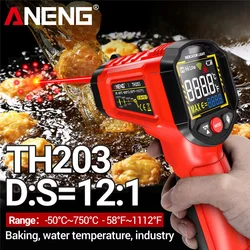 ANENG TH203 Termómetro Infrarrojo Sin Contacto -50 a 600°C