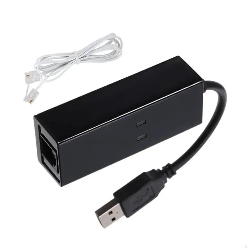 Módem F3ke Fax Single/Dual Port USB2.0 56K Módem externo para ganar 7/8/10/XP - imagen 5