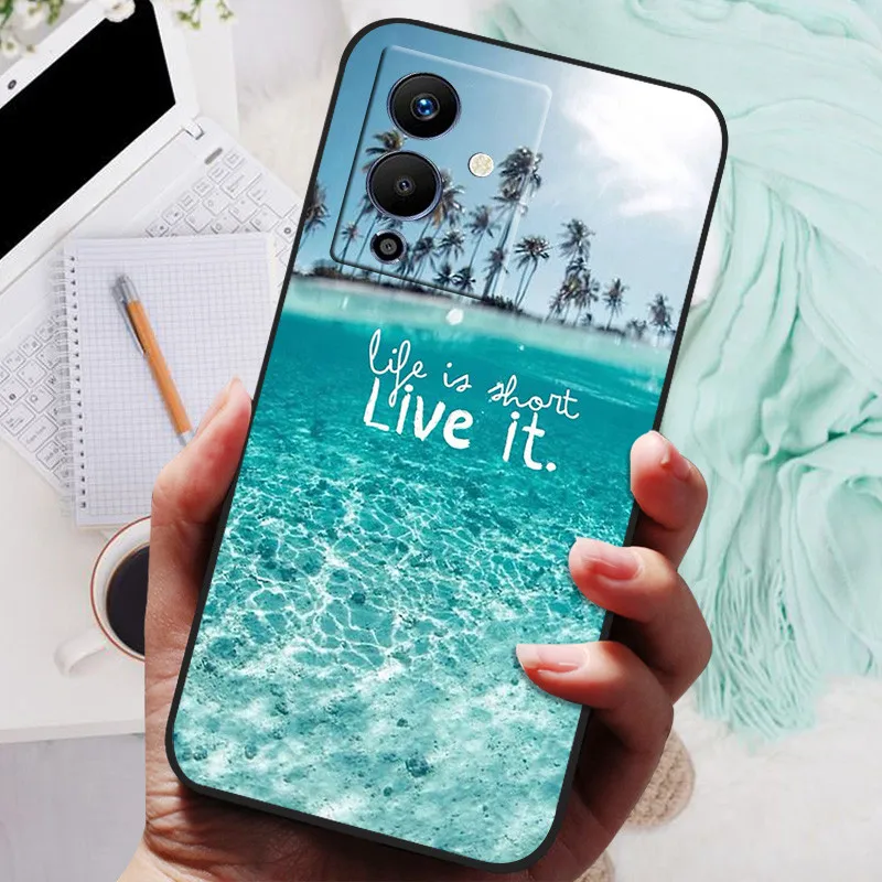 Para Infinix Note 12 Pro 5G funda X671B suave TPU fundas de teléfono de silicona para Infinix Note12 Pro5G funda parachoques a prueba de golpes Coque - imagen 5