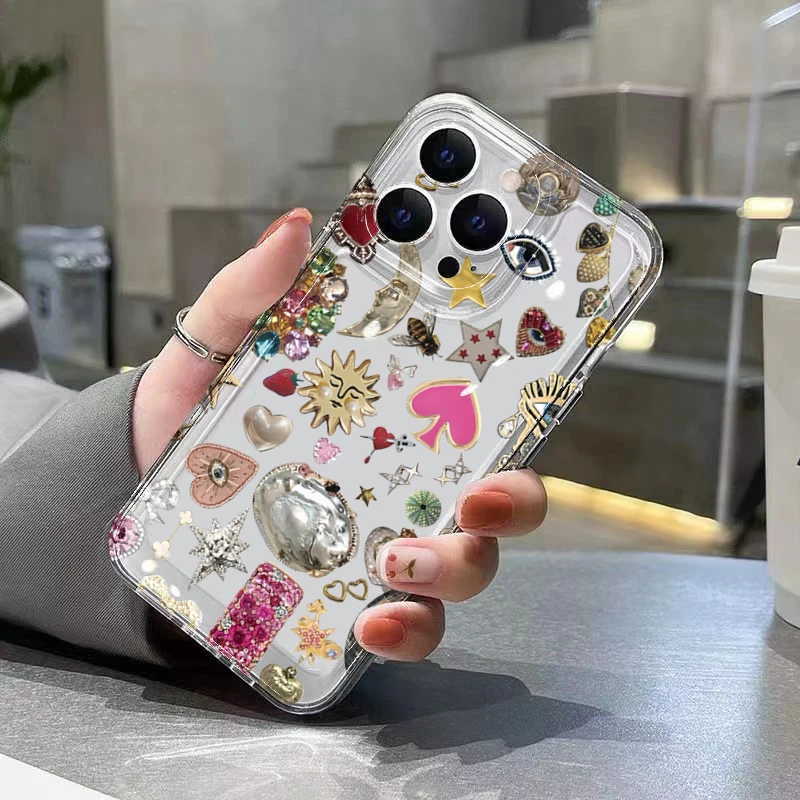 Funda de teléfono de protección completa de TPU impresa para Samsung Galaxy S25 S24 S23 Ultra S22 Plus S21 FE 5G A56 A55 A54 A53 A35 A33 A16 - imagen 3