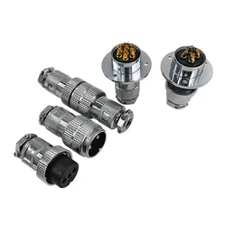 Conector GX25 Circular con Brida – Varios Pines Eléctricos