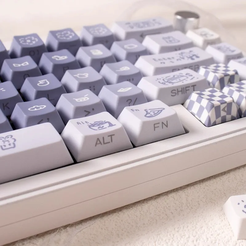 MiFuny-Juego de teclas con temática Childlike, accesorios para teclado mecánico, PBT, cinco caras, sublimación, perfil Cherry/URE - imagen 4