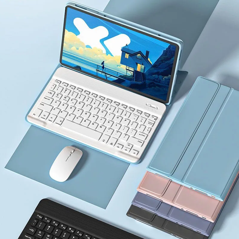 Funda inteligente para Samsung Galaxy Tab A7 lite 8,7 SM-T220 SM-T225 SM-T227 Funda para teclado desmontable Galaxy Tab A7 lite 8,7 - imagen 2