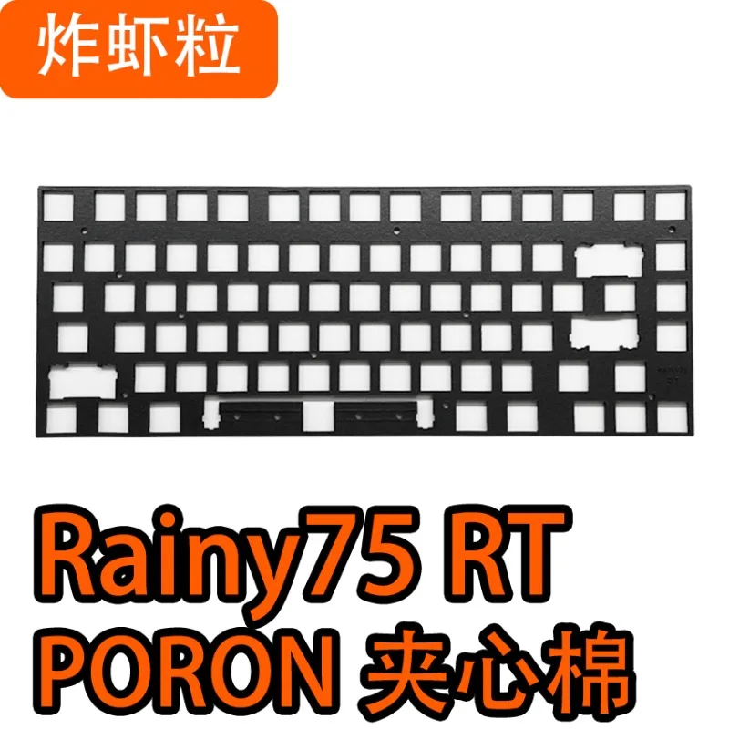 Rainy75 RT accesorios de teclado paquete de sonido PORON Sandwich algodón PET almohadilla de Actor de voz placa de posicionamiento juego accesorios de oficina
