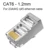 for 23AWG cat6 cable