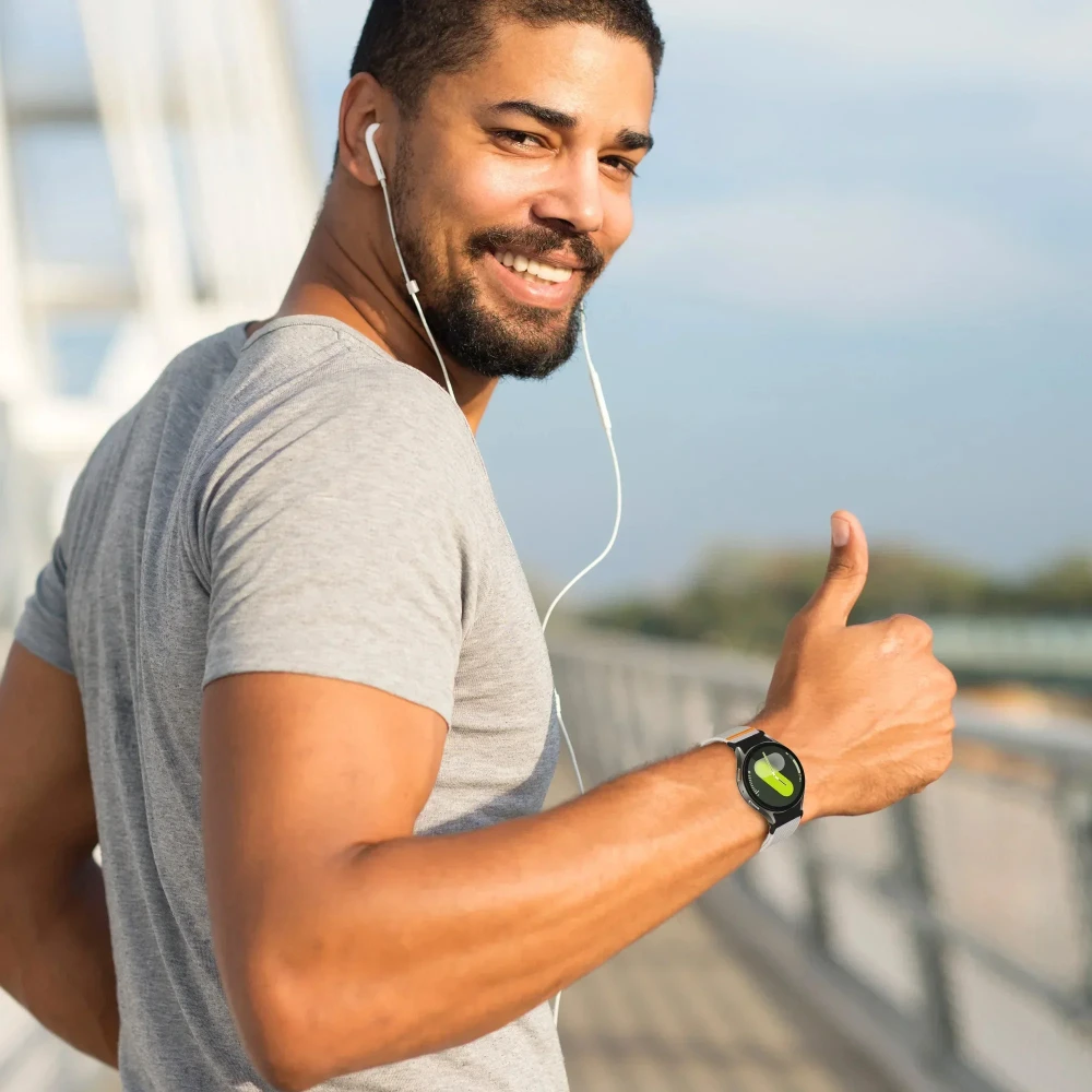 Correa elástica de nailon sin huecos para Samsung Galaxy Watch 7/FE/6Classic 40 44mm 43mm 47mm 5Pro 45mm reloj 4 pulsera clásica 46 42mm - imagen 5