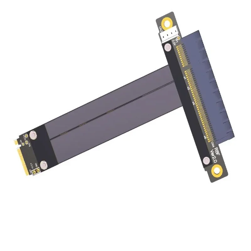 Cable de extensión PCI express 3,0 x8 a M.2 NVMe, cable NVME a PCIE 8X, adaptador elevador de tarjeta gráfica - imagen 2