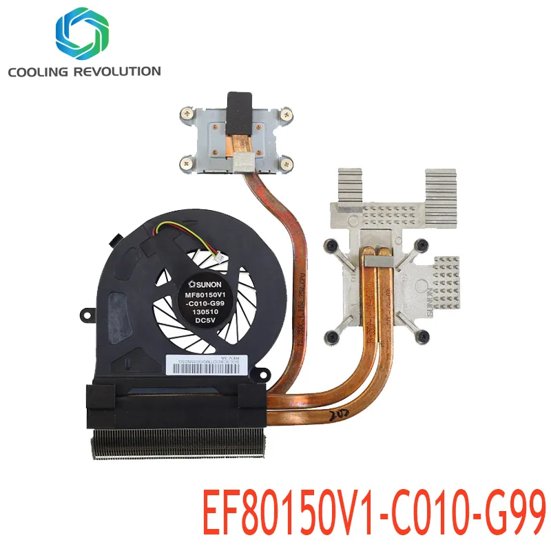 Disipador de calor original para TOSHIBA serie X70, con ventiladores de refrigeración, MF80150V1-C010-G99 SOL3BDCTM0I0035N0FS - imagen 2