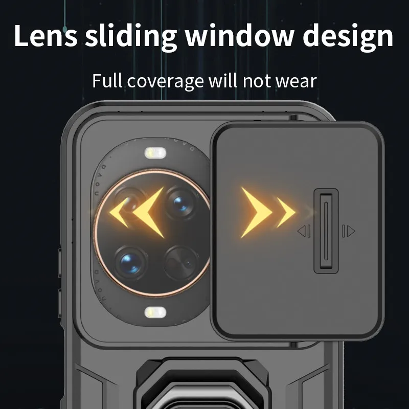 Para Huawei Nova 14 Ultra funda para Huawei Nova 12 13 14 Pro funda protección de lente a prueba de golpes ventana de empuje soporte magnético parachoques - imagen 5