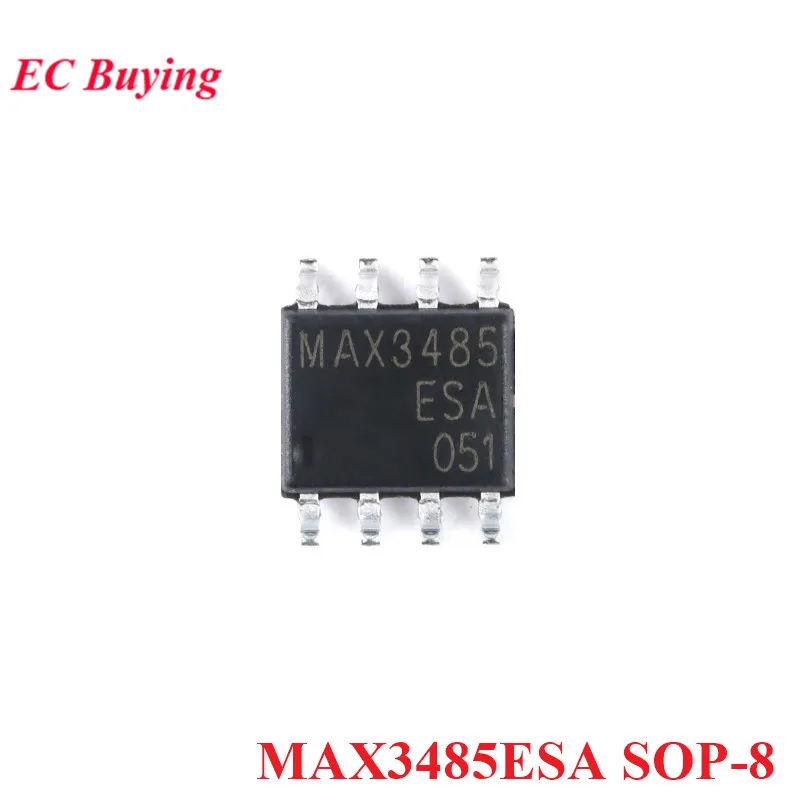 5 unids/lote MAX3485 MAX3485ESA MAX3485CSA SOP-8 medio dúplex RS485/RS422 transceptores Chip IC controlador nuevo Original