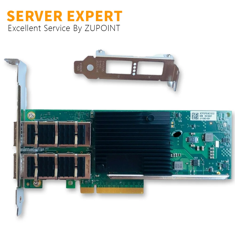 ZUPOINT-Puertos de XL710-QDA2, adaptador de red Ethernet Pci-e x8, 40G