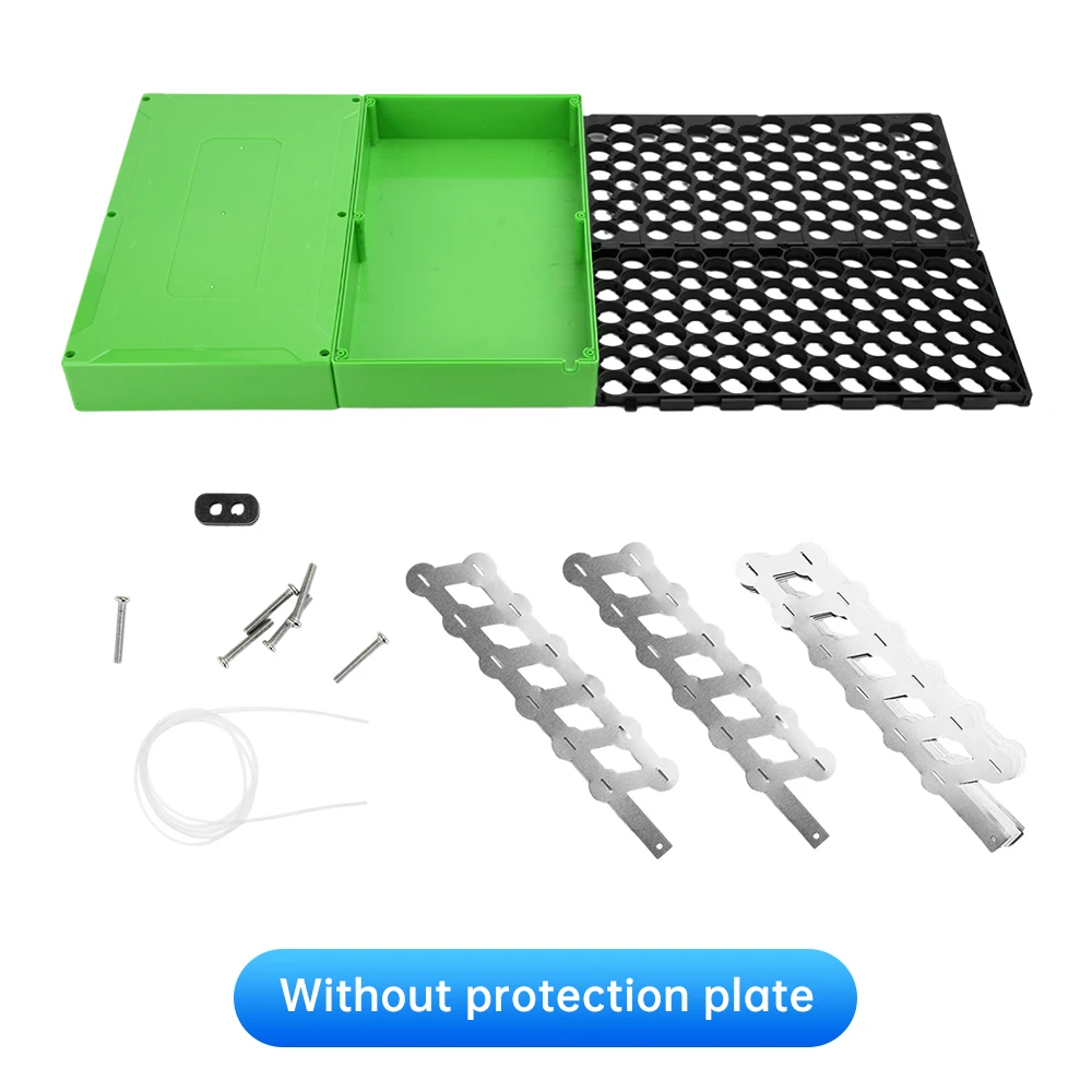 Caja de batería de litio para bicicleta eléctrica 13S 48V, soporte 13S6P 18650 con soldadura de níquel 30A BMS para uso en batería de patinete eléctrico o bicicleta eléctrica - imagen 4