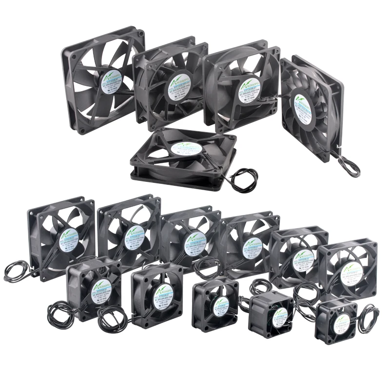 ANCHAOPU 40mm 50mm 60mm 70mm 80mm 92mm 120mm 140mm EC ventilador de refrigeración sin escobillas AC 110V 120V 220V 240V ventilador de flujo Axial para gabinetes