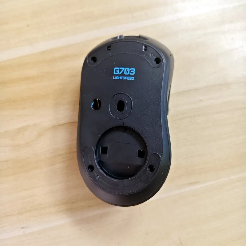 Cubierta superior de la carcasa inferior del ratón para Logitech G703, piezas de repuesto de reparación de carcasa de ratón inalámbrico para juegos - imagen 5
