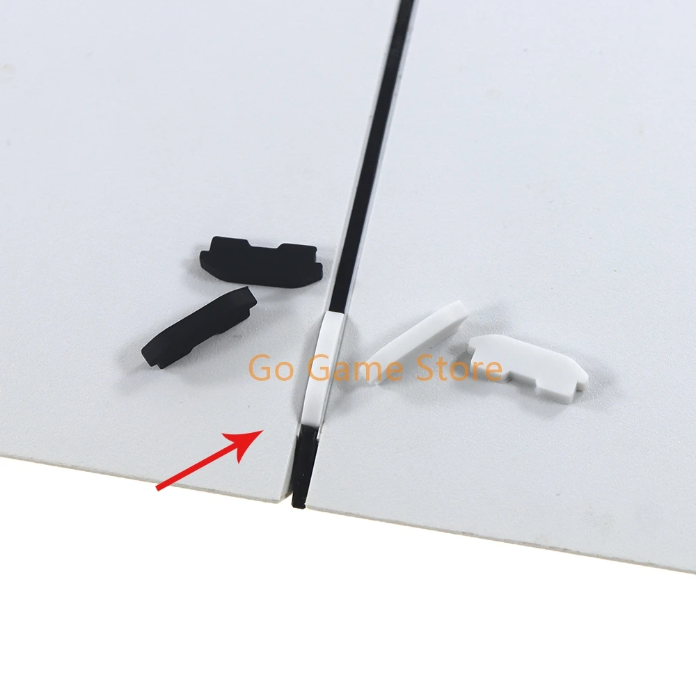 50 juegos = 100 Uds. De repuesto para PlayStation 4 PS4 1200, almohadilla de silicona con botón, almohadilla de goma para pies, almohadilla de cubierta de silicona de goma para Host