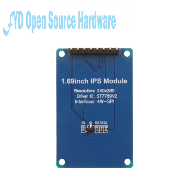 Pantalla LCD de 1,69 pulgadas Ips con ángulo de visión completo, pantalla LCD, módulo de pantalla a Color, puerto serie HD 240x280 - imagen 4