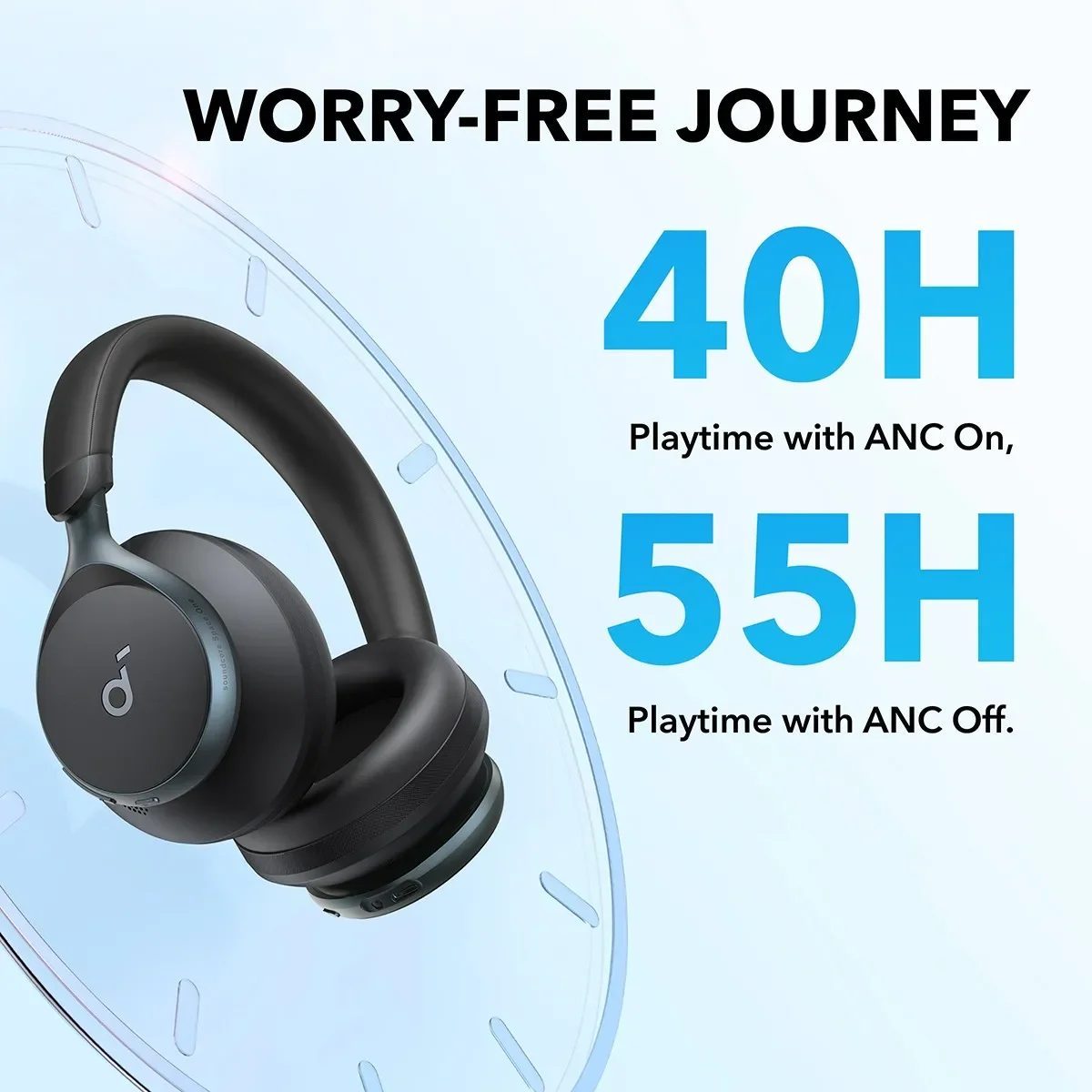 Soundcore by Anker Space One Auriculares con cancelación activa de ruido Auriculares inalámbricos con Bluetooth Auriculares inalámbricos con Bluetooth - imagen 5