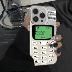 Funda de teléfono con patrón de teléfono Retro para Samsung Galaxy S23 S24 S25 Ultra S22 S21 S20 Plus FE A15 A35 A55 cubierta trasera de parachoques mate