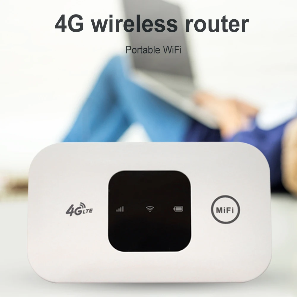 Enrutador WiFi de bolsillo 4G, punto de acceso móvil portátil de 150Mbps, enrutador inalámbrico 4G con ranura para tarjeta SIM, banda ancha de cobertura, 1-5 piezas - imagen 3