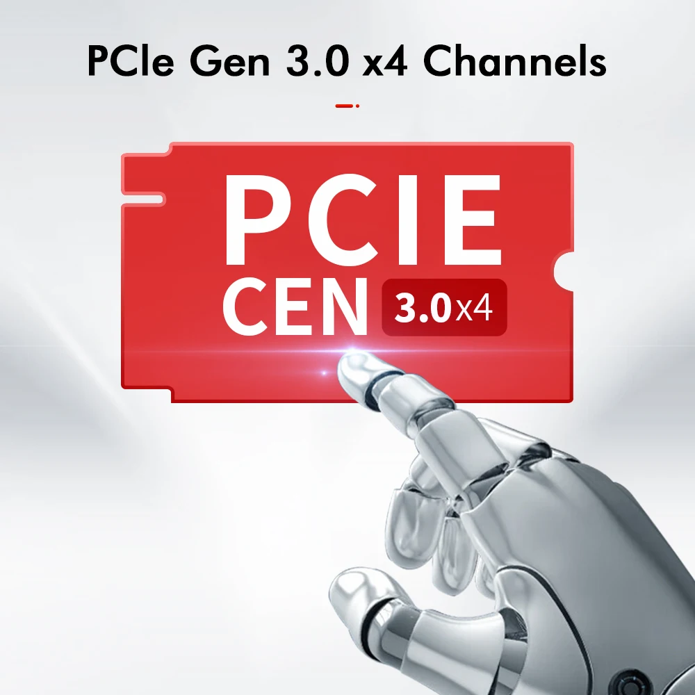 HUADISK NVMe M.2 SSD 2242 PCIe Gen3.0 TLC128GB 256GB 512GB 1TB disco interno de estado sólido para ordenador portátil de escritorio - imagen 5