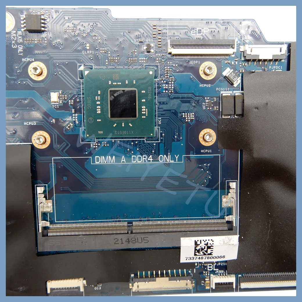 Placa base para ordenador portátil LA-L244P para Dell Inspiron 15 3521 placa base para portátil con CPU N4020 CN-0NCXC4 100% probado OK - imagen 5